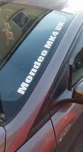 Mondeo MK4 UK Large Club Sticker
