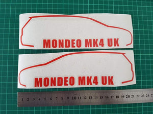 Mondeo mk4 uk large estate silhouette