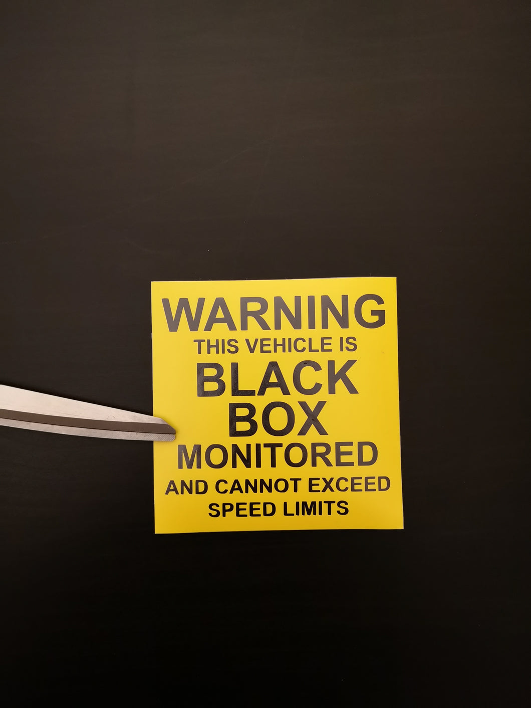 Black box monitored