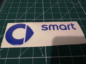 Smart car gel badges