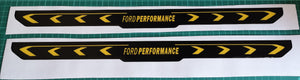 Ford focus RS ST mk3 and Fiesta mk7.5 ST sill plate overlays