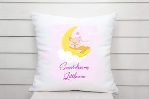 Sweet dream little one Cushion Pillow Girls Cushion cover