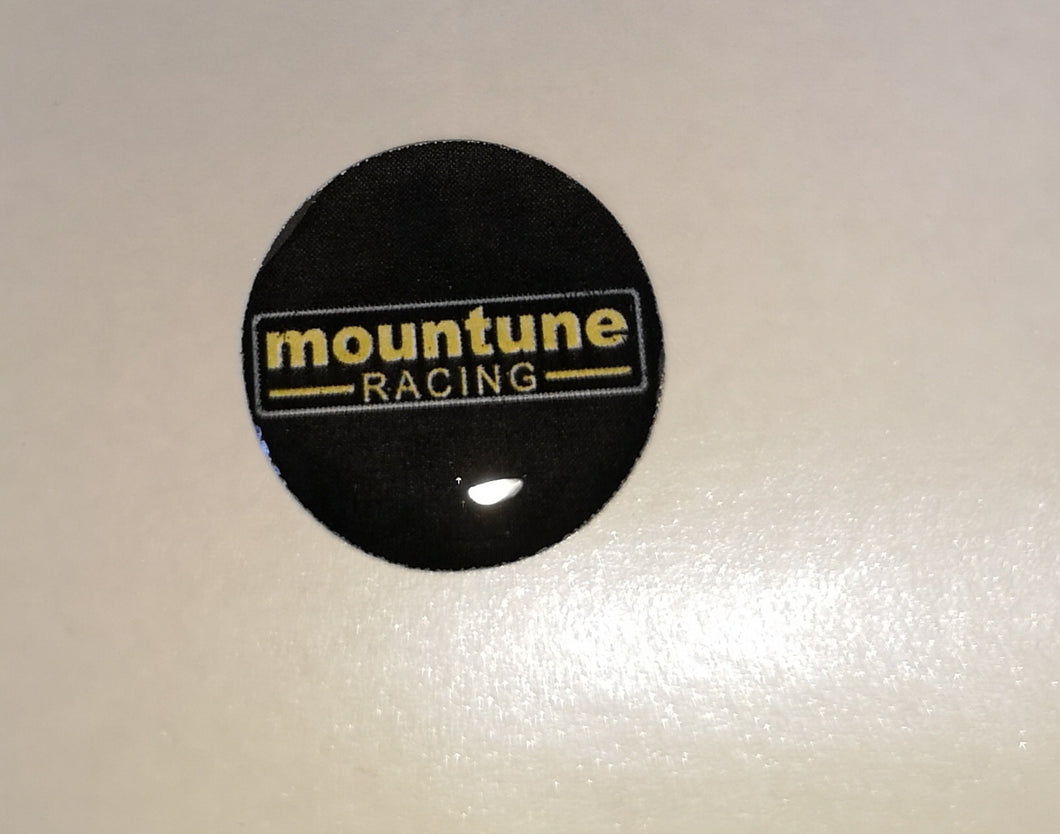 Mountune Racing Start button gel overlay