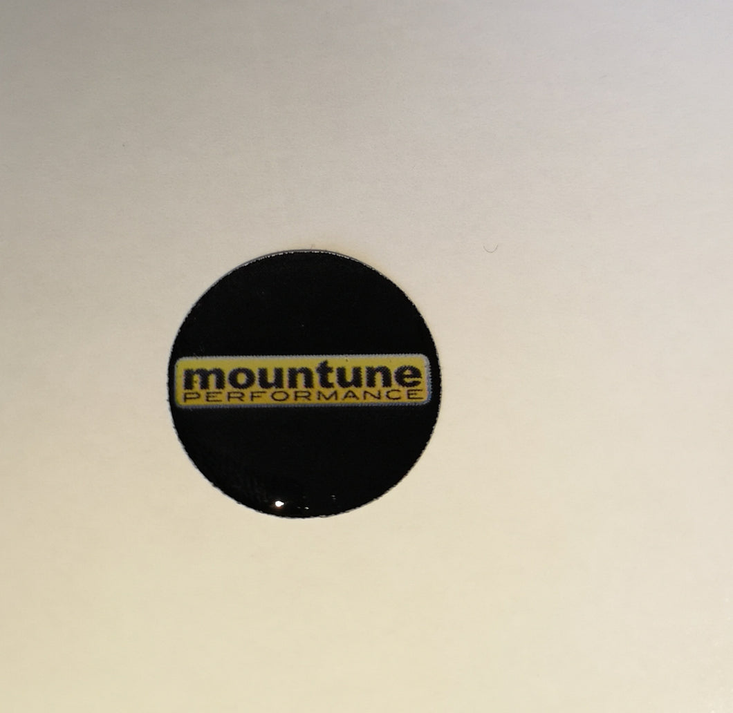 Mountune Performance Start button gel overlay