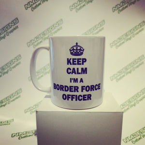 Keep calm, I'm a border force officer