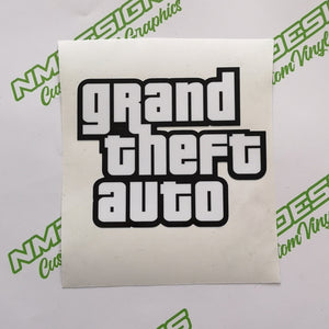 Grand Theft Auto sticker
