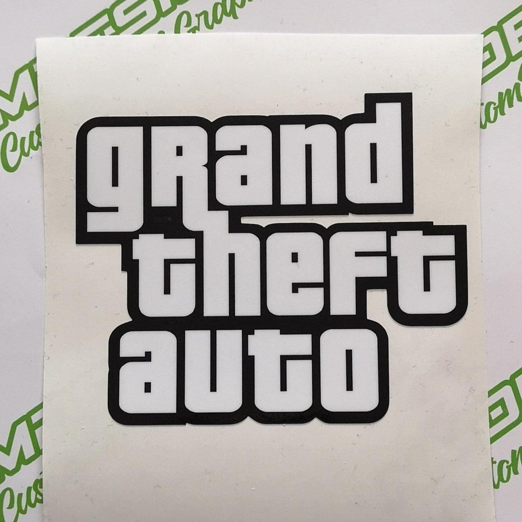 Grand Theft Auto sticker