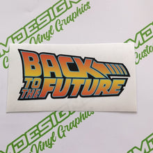 Load image into Gallery viewer, Back to the future sticker