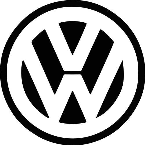 VW logo vinyl