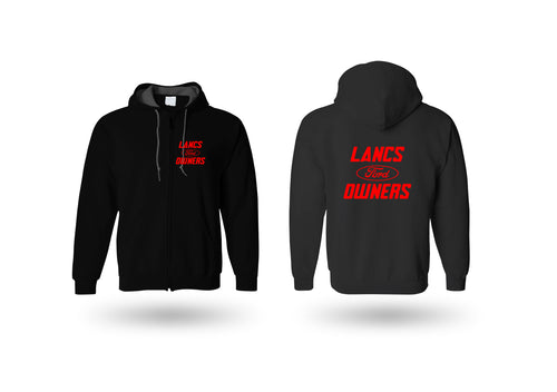 Lancs Ford Owners Zipped Hoodie